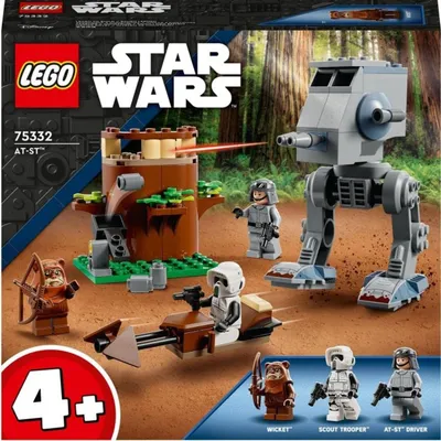 Zdjęcie produktu dla LEGO 75332 Star Wars AT-ST z minifigurkami Ewoka Wicketa i zwiadowcy