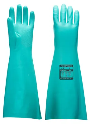Produktbild von Portwest A813 Nitril Stulpenhandschuh Green Gr. L