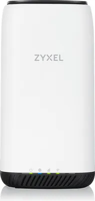 Produktbild von ZYXEL NR5101 Wi-Fi 6 IEEE 802.11 a/b/g/n/ac/ax 1 SIM Mobilfunk, Ethernet Drahtlos Router - 5G - UMTS, EDGE, GPRS, LTE, HSDPA+, DC-HSDPA - Dualband - 2,40 GHz ISM-Band - 5 GHz UNII-Band - 8 x Antenne(6 x Intern/2 x Extern) - 640 MB/s Drahtlosgeschwindigkeit - 1 x Netzwerk-Anschluss - 1 x Breitband-Anschluss - USB - Gigabit-Ethernet