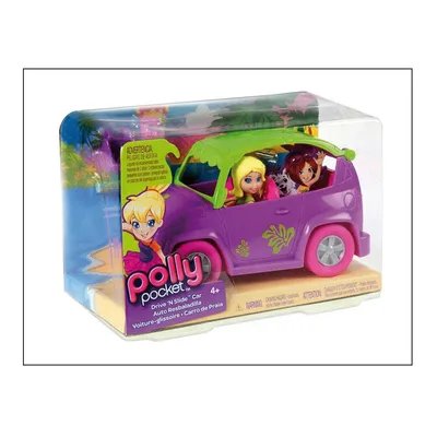 Produktbild von Mattel Polly Pocket Tauch- und Rutschauto mit Figur
