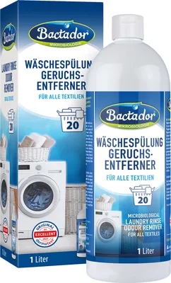 Produktbild von Waschmittel Bactador® Wäschespühlungs Geruchsentferner 1 L umweltschonendes Flüssigwaschmittel für eine porentiefe Reinigung der Kleidung