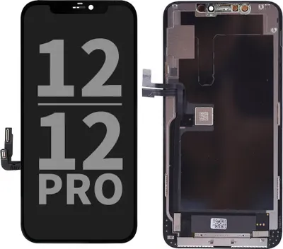 Produktbild von NCC Prime LCD INCell Display Touchscreen Bildschirm Schwarz für iPhone 12 & 12 Pro & Werkzeug