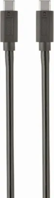 Produktbild von Gembird CCP-USB3.1-CMCM-1M, 1 m, USB C, USB C, USB 3.2 Gen 1 (3.1 Gen 1), Schwarz
