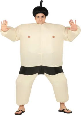 Produktbild von Guirca Aufblasbares Sumo-ringer-kostüm L L