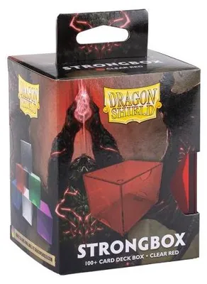 Produktbild von Dragon Shield Strongbox Clear Red
