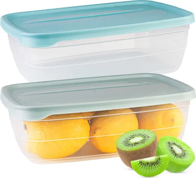Zdjęcie produktu dla SuperButelki - Pojemnik do przechowywania żywności, 2000ml, TRENDBOX z pokrywką, 2l, z pokrywką, funkcjonalność wygodna w kuchni, LUNCHBOX uniwersalny
