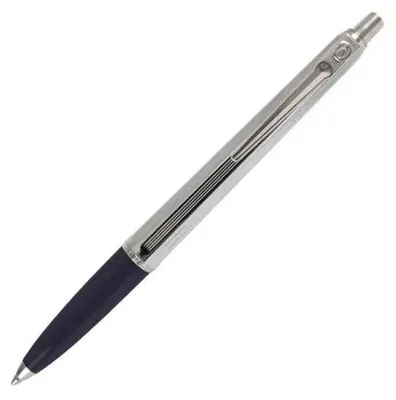 Produktbild von BALLOGRAF® Kugelschreiber Epoca Chrome schwarz Schreibfarbe blau, 1 St.