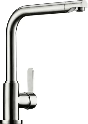 Produktbild von NABER 5021301 Einhebelmischer Portare 1 edelstahlfarbig, Hochdruck / Armate Servizio