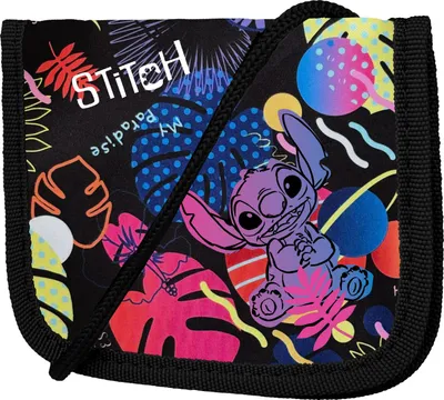 Image de McNeill pochette tour de cou porte-monnaie Neck Pouch Stitch Black noir