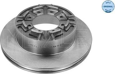 Produktbild von 2x MEYLE Bremsscheibe 215 523 0010 hinten für IVECO Daily VI Kastenwagen 84 5mm