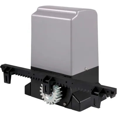 Produktbild von Schiebetormotor 1800 kg 5 m - Automatisches Schiebetor inkl. 4 Fernbedienungen und APP-Steuerung - Elektrischer Rolltorantrieb für Einfahrten - Komplettes Hardware-Sicherheitssystem-Kit für Toranlagen.
