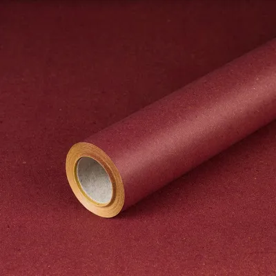Produktbild von Geschenkpapier Dunkelrot 0,70 x 10 m, Recyclingpapier - Geburtstag & Weihnachten