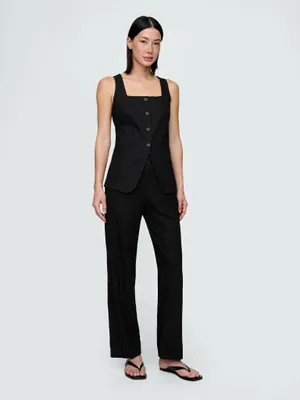 Produktbild von GAP Leinenhose, gerade geschnitten, Größe 10