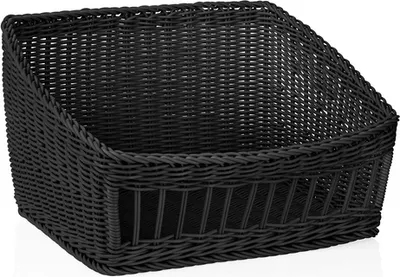 Produktbild von Korb Buffetkorb schwarz Gastro 45 x 40 cm, Polypropylen