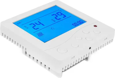 Obrázek produktu pro Fancoil Centrální klimatizační termostat Inteligentní LCD regulátor teplotyTermostatu Spínač AC220V