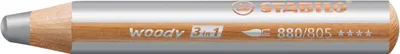 Produktbild von Stabilo Woody 3in1 Silber 880/805 Farbstift
