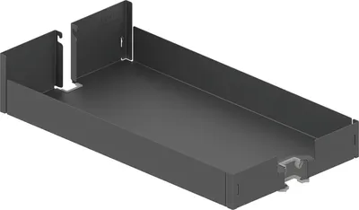 Produktbild von Peka Einhängetablar Liro KB 400mm für Hochschrank Standard - Boden Apothekerschrank, Stahlblech pulverbeschichtet anthrazit