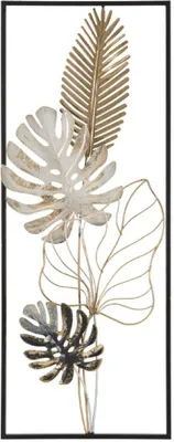 Image de Mauro Ferretti panneau mural Plam 28,5x3x74 cm multicolore