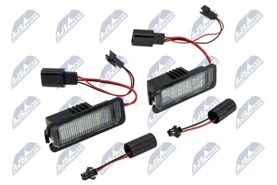 Produktbild von 2x NTY ELP-VW-002 Kennzeichenbeleuchtung für VW Golf VII Schrägheck (5G1, BQ1, BE1, BE2) LED