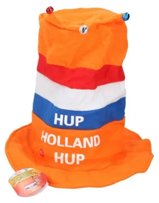 Productafbeelding van Hoed Hup Holland Hup Met Muziek Op Batterijen 35 Cm