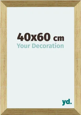 Image de Cadre photo, 40x60 cm, or brillant, MDF, Mura