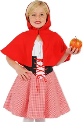 Produktbild von Rotkäppchen Kostüm mit Petticoat Größe: 116