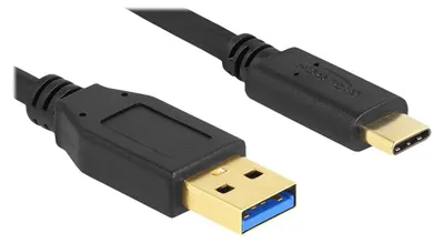 Produktbild von Delock USB-Kabel - USB Typ A (M) zu 24 pin USB-C (M)