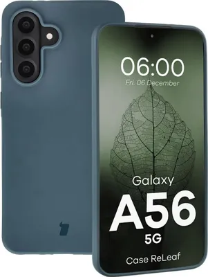 Produktbild von Recycelte Handyhülle Bizon ReLeaf für Galaxy A56 5G, Dunkelblau