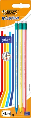 Produktbild von BIC 8902781, HB, Mehrfarbig, Rund, 3 Stück(e)