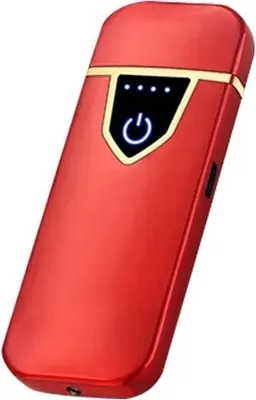 Obrázok produktu pre Elektrický zapaľovač UN-25718 s USB nabíjaním - Červená KP25718