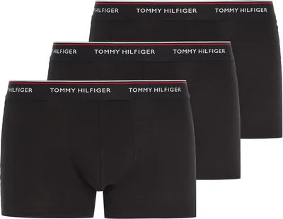 Immagine prodotto di Tommy Hilfiger Uomo 3 Pack Premium Essentials Trunks, Nero L