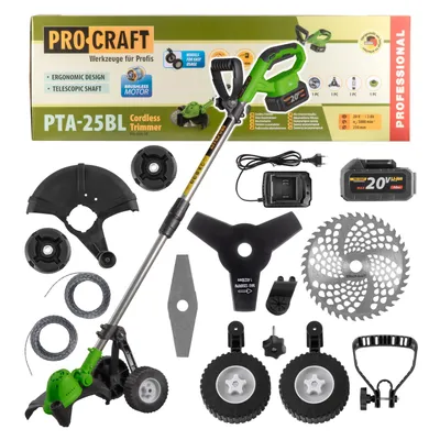 Obrázek produktu pro Aku vyžínač Procraft PTA-25BL-1B