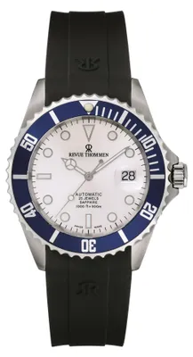 Produktbild von Revue Thommen Herren Armbanduhr Automatic 42 mm Armband Silikon 17571.2825