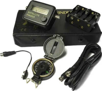 Produktbild von Satellitenmessgerät + Kompass Satfinder Kit