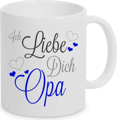 Produktbild von TassenKing™ - Ich liebe Dich Opa - Tasse - Kaffeetasse - Tasse mit Spruch