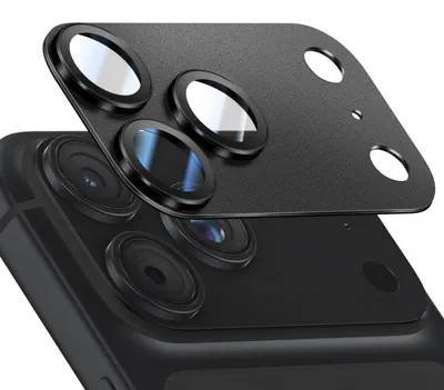 Obrázok produktu pre Avizar, ochranné puzdro na iPhone 18 Pro, tvrdené sklo, jednoceľové, čierna farba