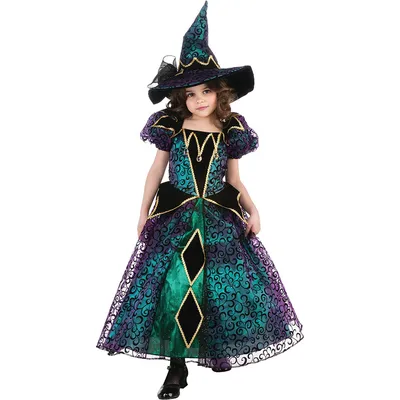 Produktbild von Radiant Witch Hexe Zauberin Kinder Karneval Halloween Kostüm 104