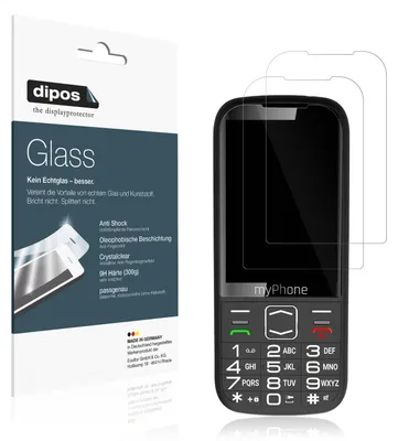 Produktbild von 2x dipos GlassCC myPhone Harmony LTE