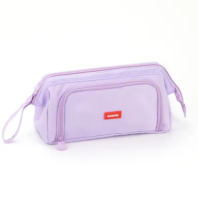 Produktbild von MODFU Federmäppchen mäppchen federtasche federmappe etui Schule groß Kapazität für Teenager Erwachsene schlamppermäppchen federpenal schulmäppchen Aesthetic Pencil case Lila