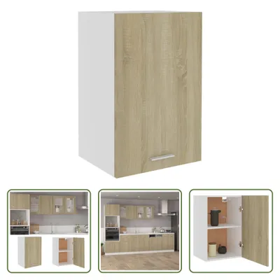 Obrázek produktu pro The Living Store nástěnná skříňka Sonoma dub 39,5x31x60 cm materiál na bázi dřeva
