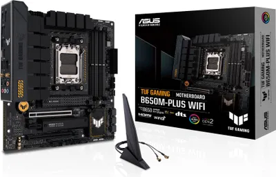 Produktbild von Asus 90Mb1Bf0-M0Eay0 Tuf Gaming B650M-Plus Wifi//Am5,B650,Usb3.2 Gen 2X2,Mb