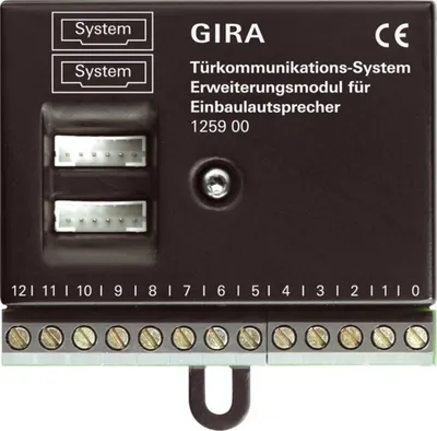 Image de GIRA Erweiterungsmodul 125900 Einbaulautsprecher (125900)