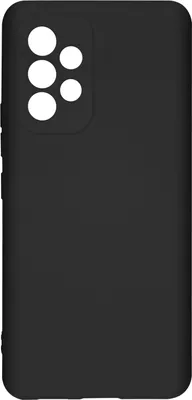 Immagine prodotto di Avizar, custodia semirigida in silicone per Samsung Galaxy A53 5G, soft touch, nero