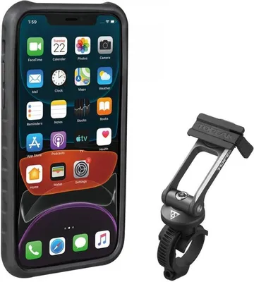 Immagine prodotto di Custodia Topeak RideCase per iPhone 11 con supporto per bicicletta nero-grigio TT9862BG
