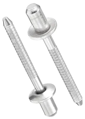 Image de 50 rivets aveugles en acier inoxydable, 4,8 mm x 8 mm
