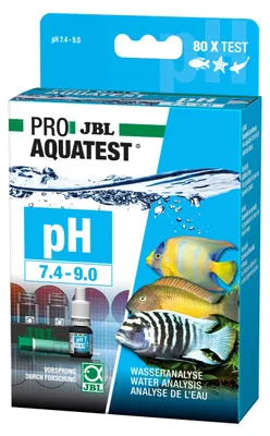Image de Kit de test de pH pour aquarium et étang, plage de mesure : 7,4 - 9,0
