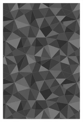 Produktbild von Wallario Wandbild aus Acryl, 90 x 60 cm, freischwebende Optik - Geometrisches Schattenmuster