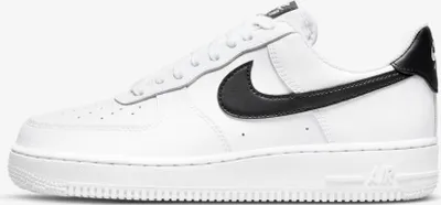 Produktbild von Nike Air Force 1 '07 für Damen, Weiß/Schwarz, Größe: 35,5