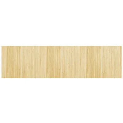 Produktbild von vidaXL Teppich Rechteckig Hell Natur 80x300 cm Bambus