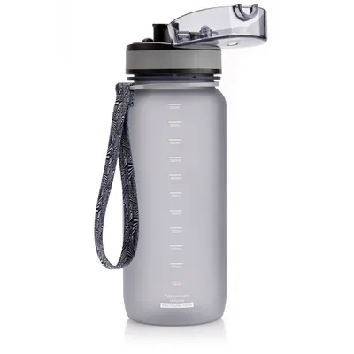 Obrázek produktu pro Láhev na pití Láhev na vodu Sportovní láhev Láhev na kolo 650 ml šedá